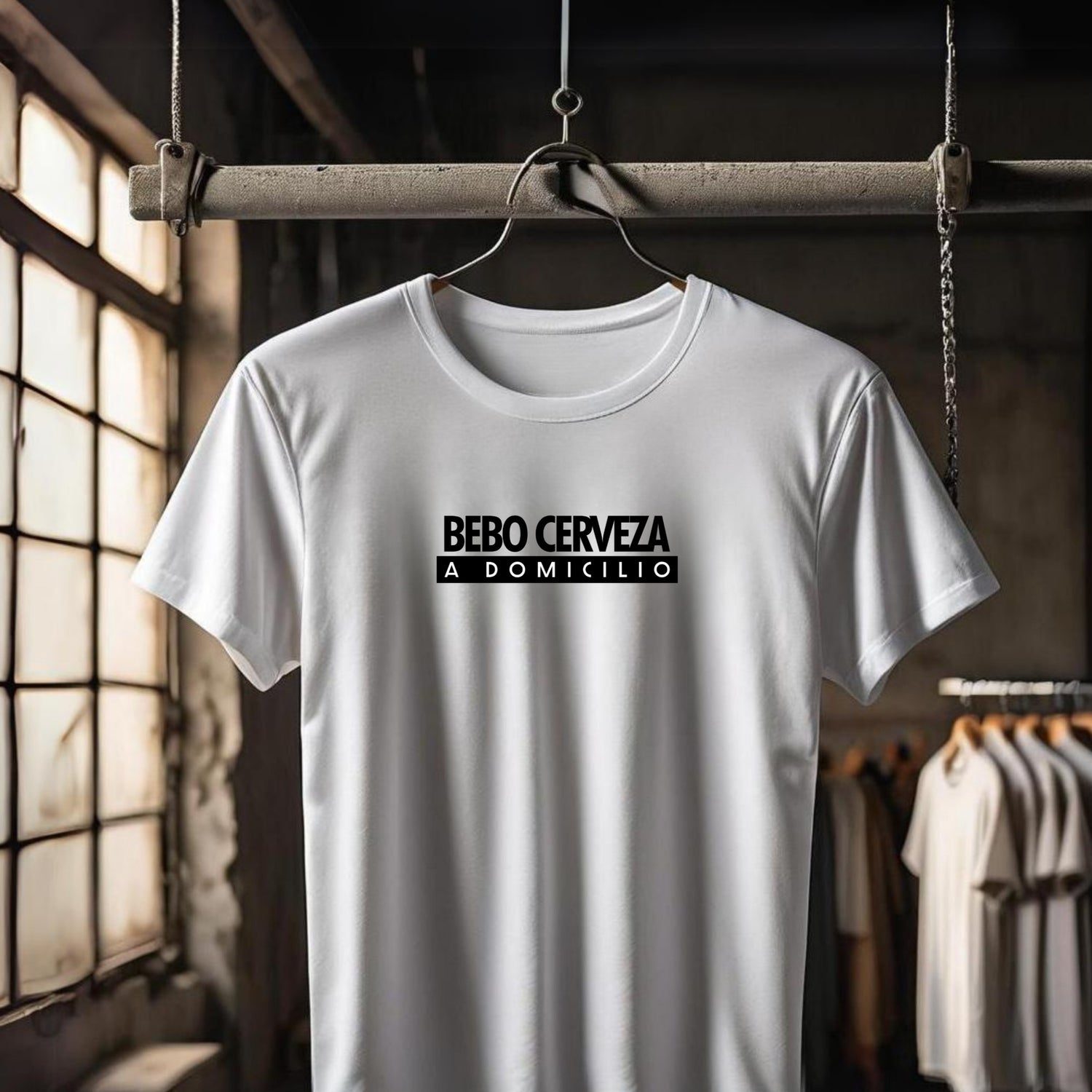 Polo Hombre Bebo cerveza a domicilio