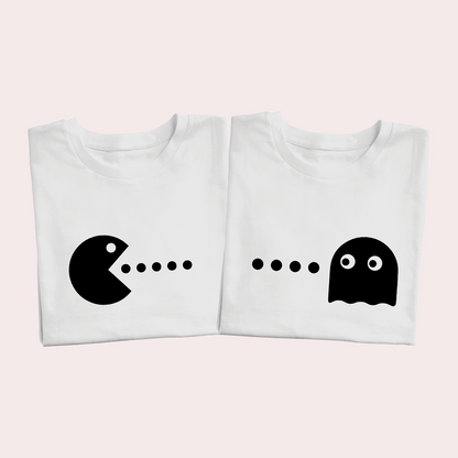 Polos Match Pareja - Pac Man