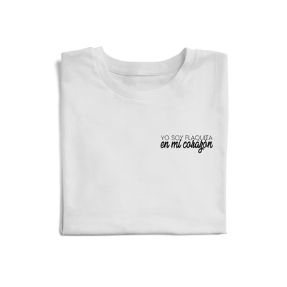 Polo Mujer "Flaquita en mi corazón"