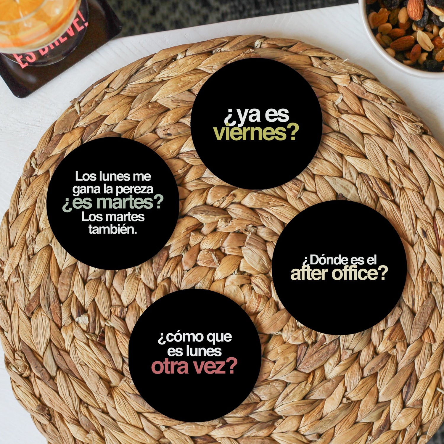Colección Posavasos Trabajo - ¿Ya es viernes?