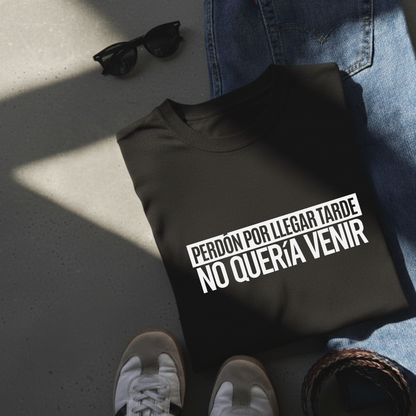 Polo Hombre Perdón por llegar tarde