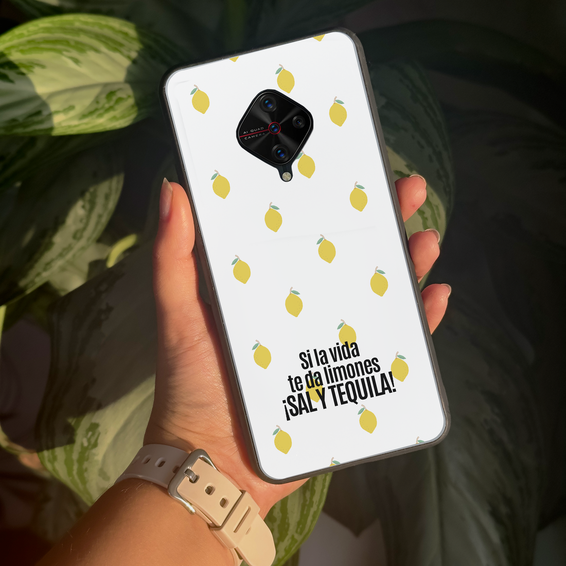 Case Si la vida te da limones ¡sal y tequila!