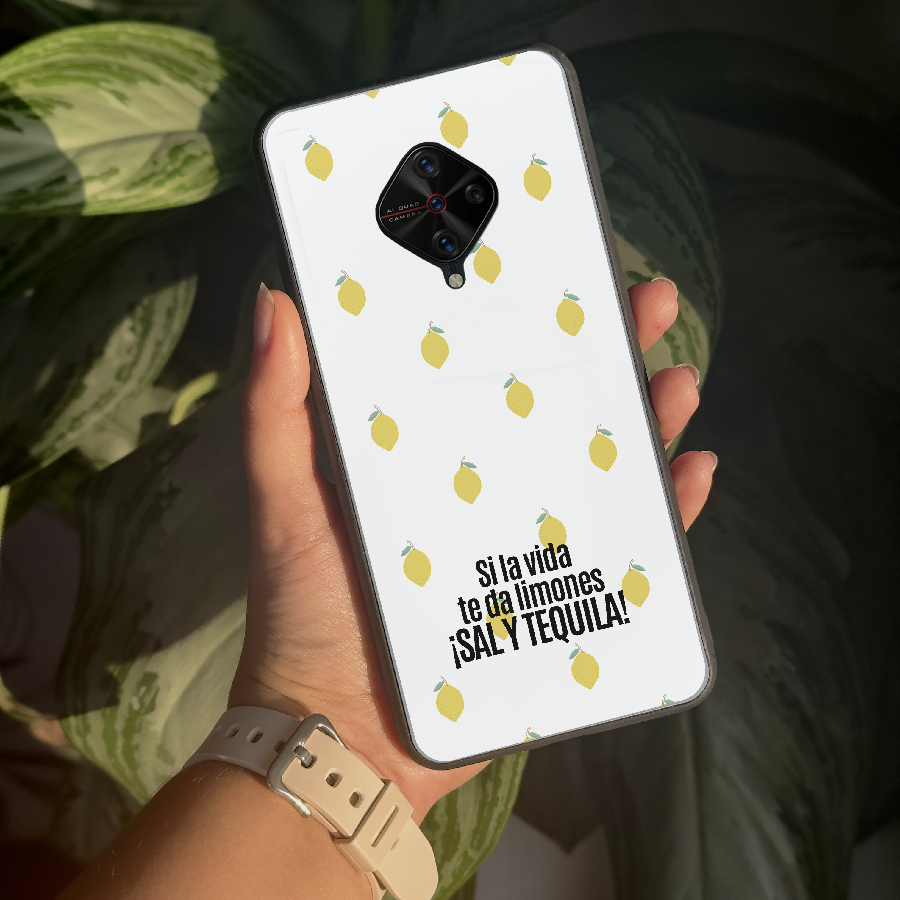 Case Si la vida te da limones ¡sal y tequila!