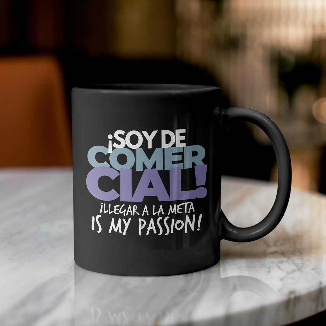 Taza Trabajo ¡Soy de comercial! ¡Llegar a la meta...!