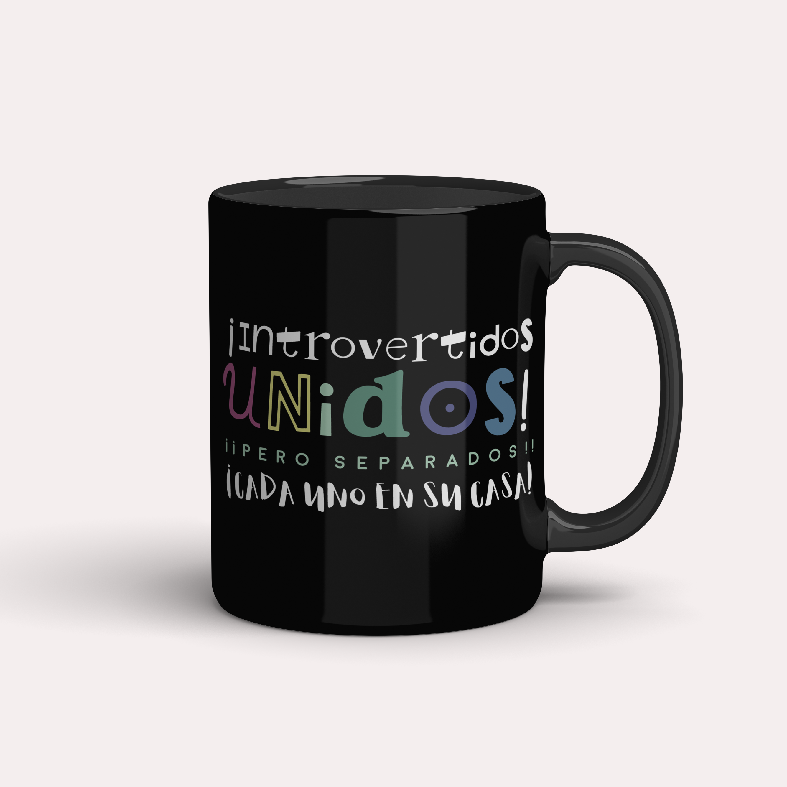Taza ¡Introvertidos Unidos!