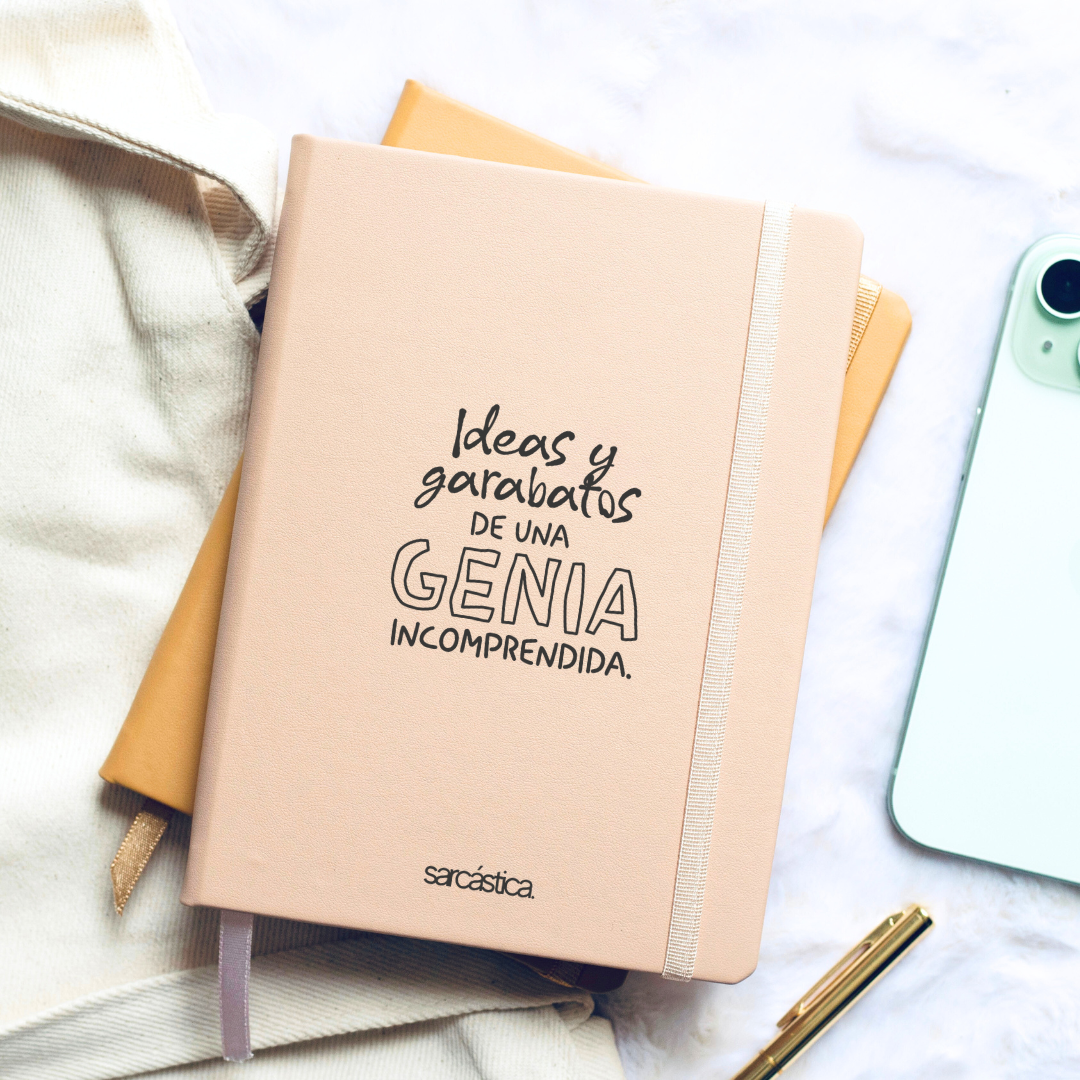 Libreta Pocket - Ideas y Garabatos de una genia incomprendida