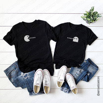 Polos Match Pareja - Pac Man