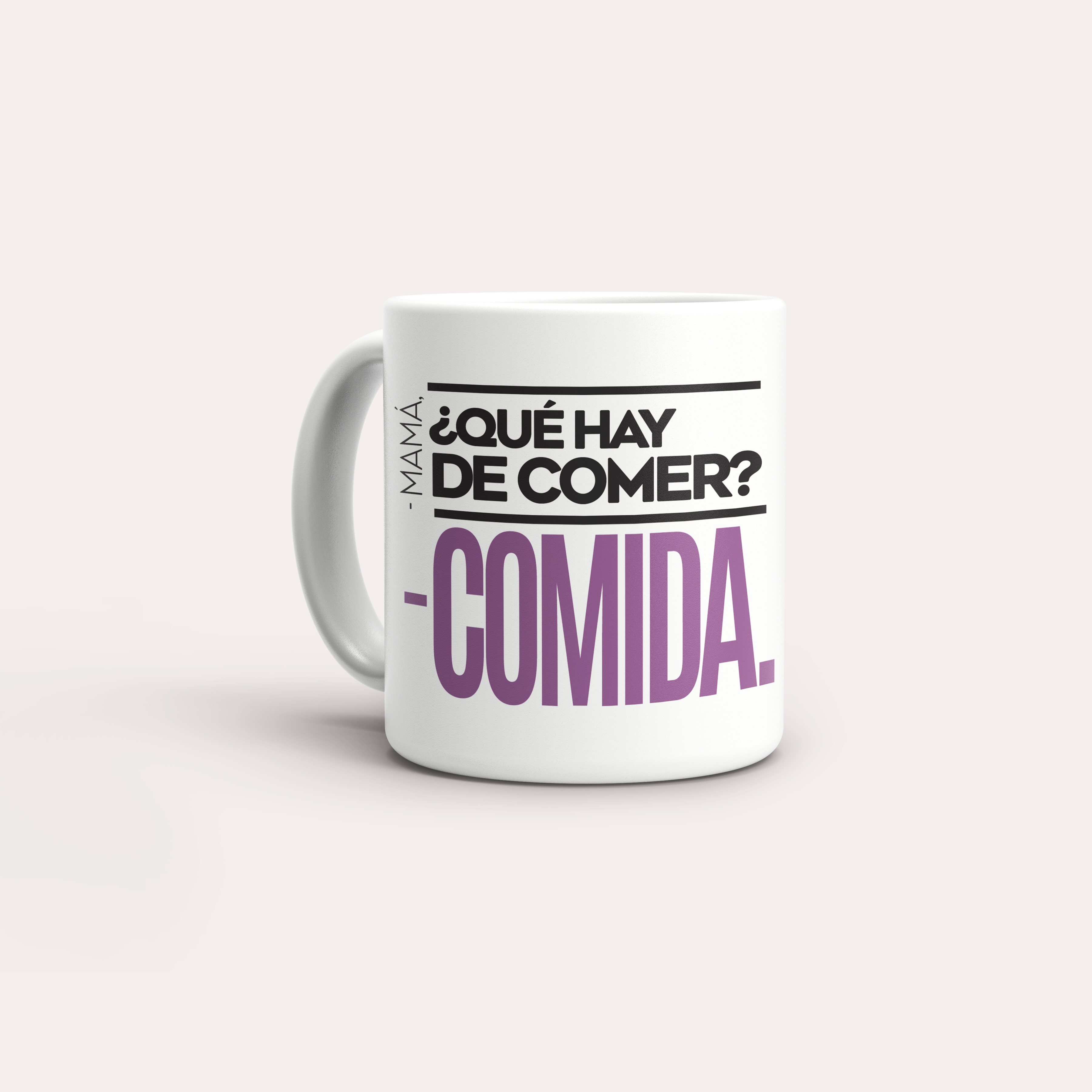 Taza Mamá, ¿qué hay de comer?