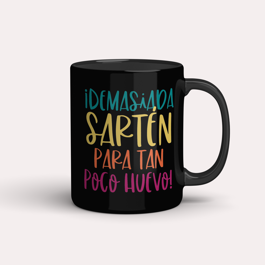 Taza San Solterín Demasiada sartén para tan poco huevo