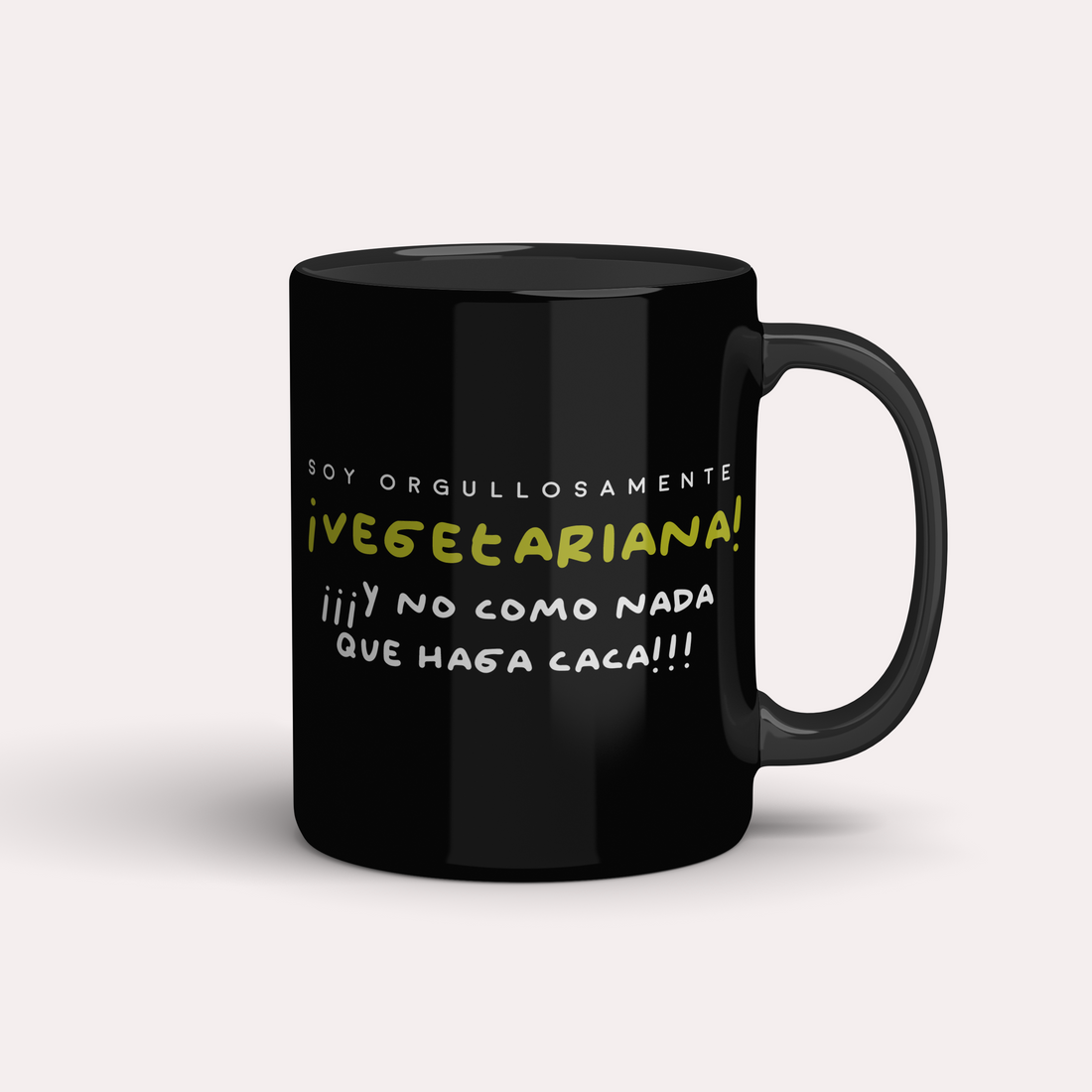 Taza Orgullosamente Vegetariana