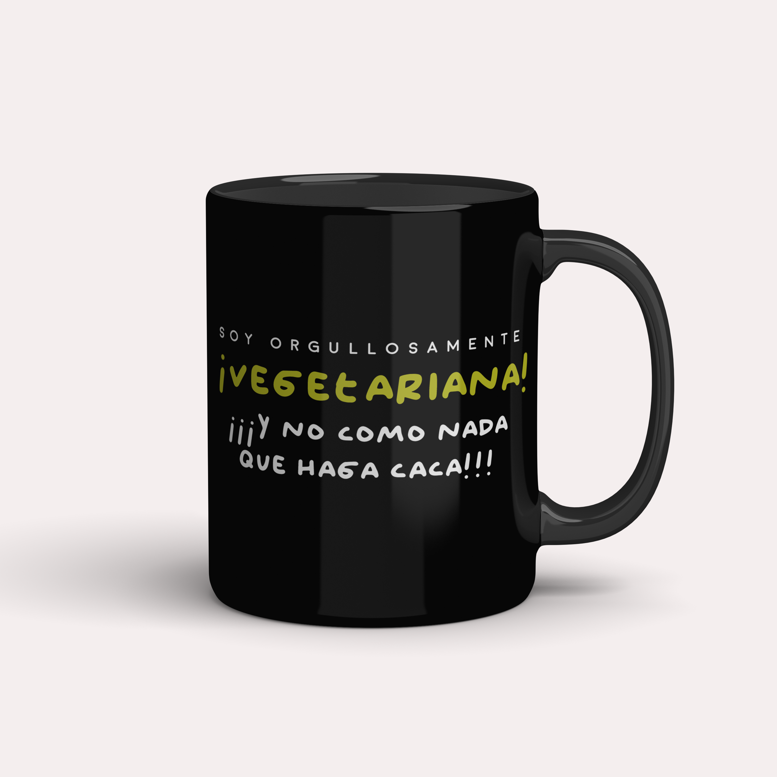 Taza Orgullosamente Vegetariana