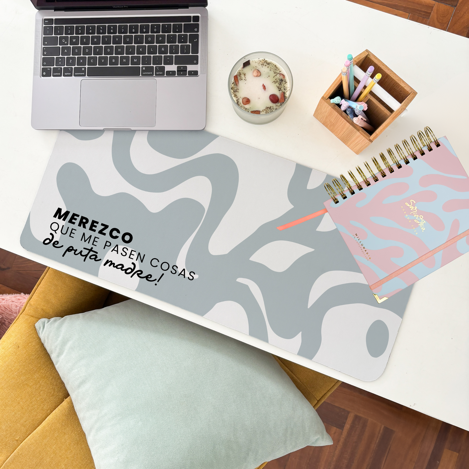 Mousepad ExtraLarge - ¡Merezco que me pasen cosas de puta madre!