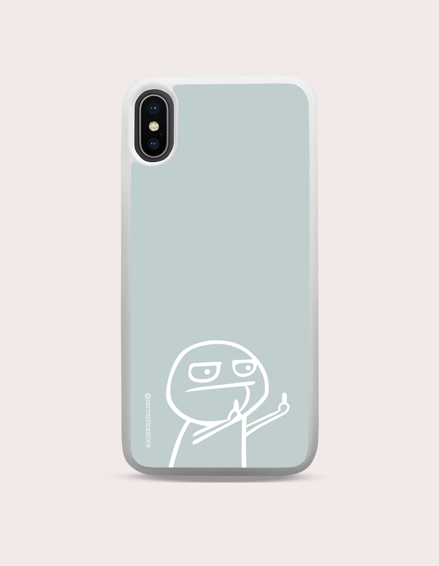 Case Funny Finger Menta