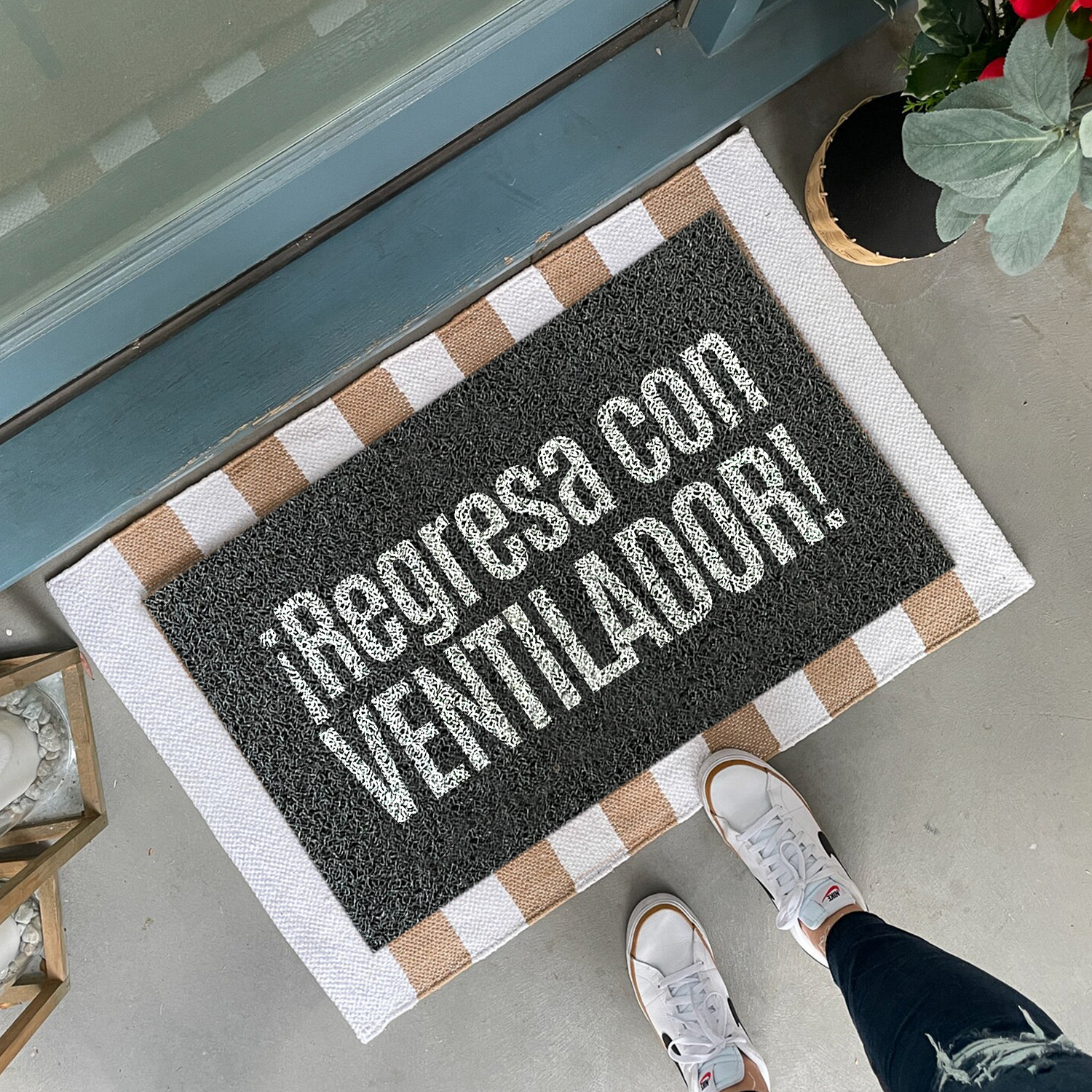 Felpudo Verano ¡Regresen con VENTILADOR!