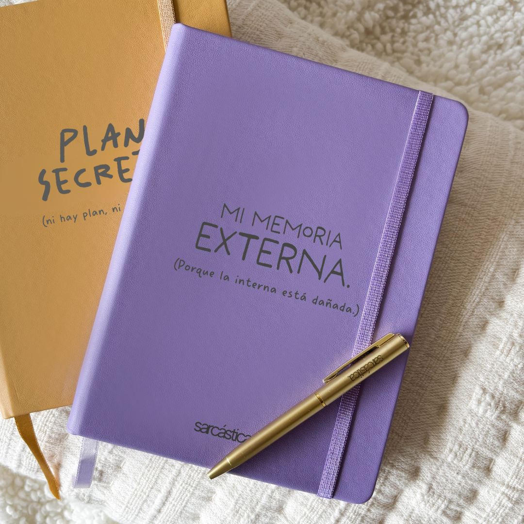 Libreta Pocket - Mi memoria externa (porque la interna está dañada)