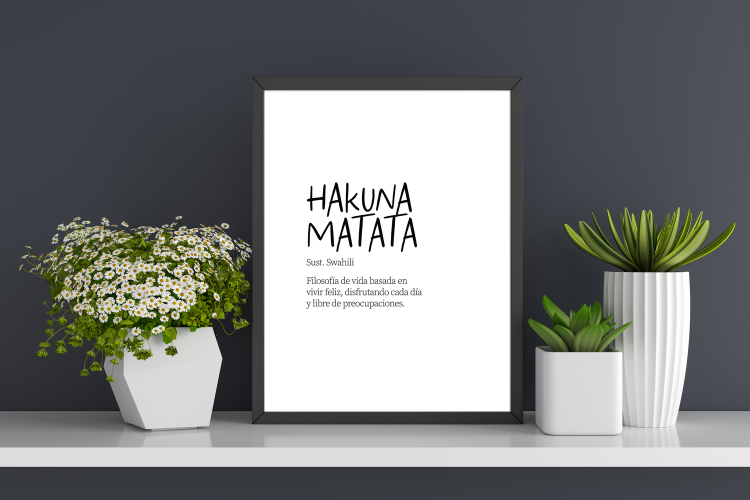 Cuadro Hakuna Matata