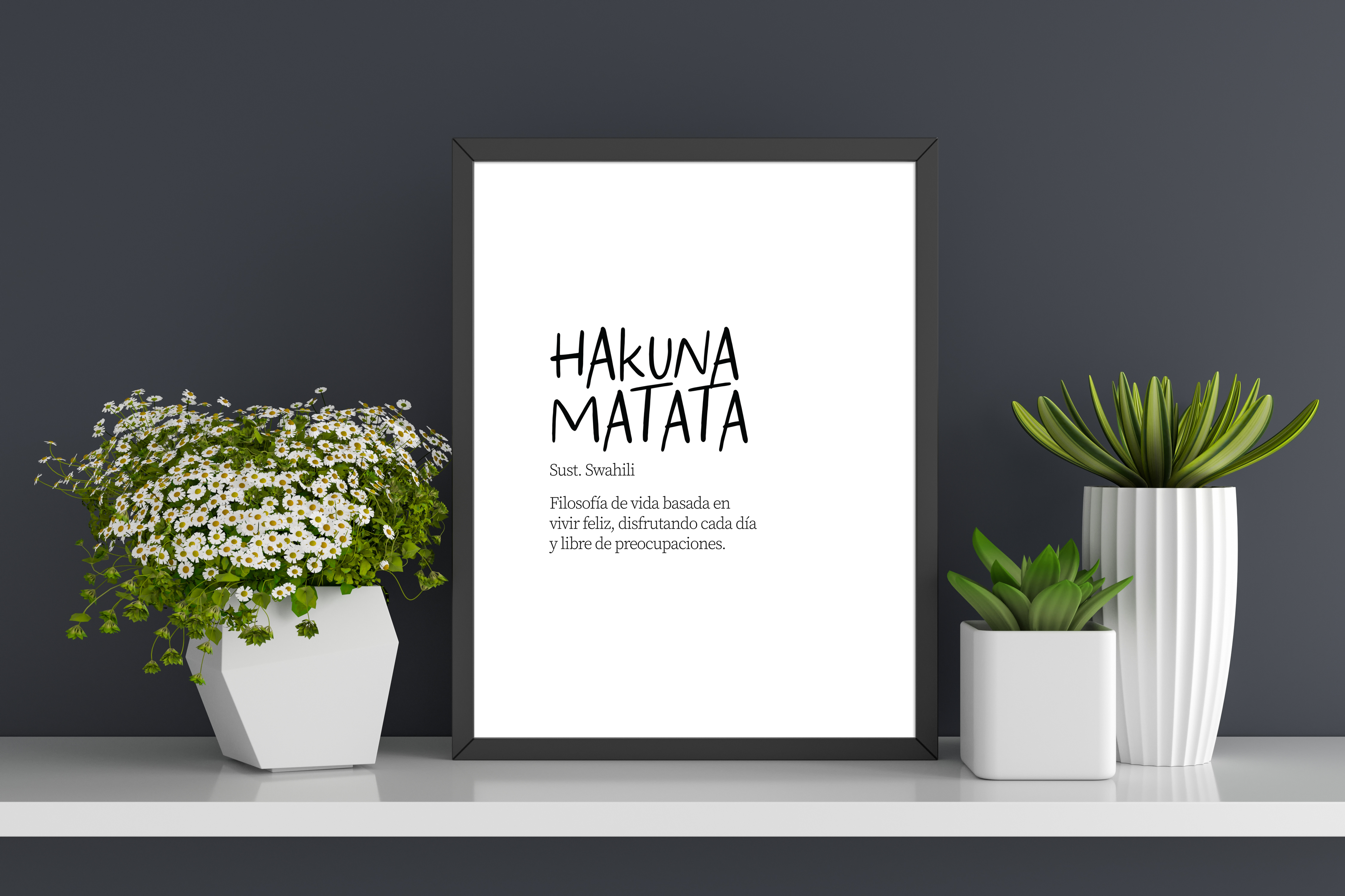Cuadro Hakuna Matata