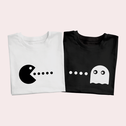 Polos Match Pareja - Pac Man