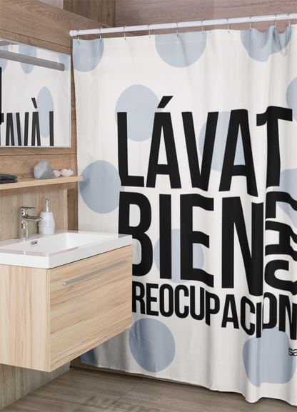 Cortina de Baño: Lávate bien las preocupaciones