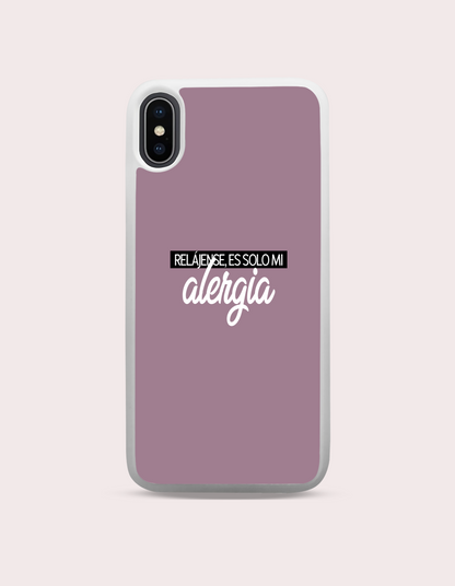 Case Relájense es mi alergia - Malva