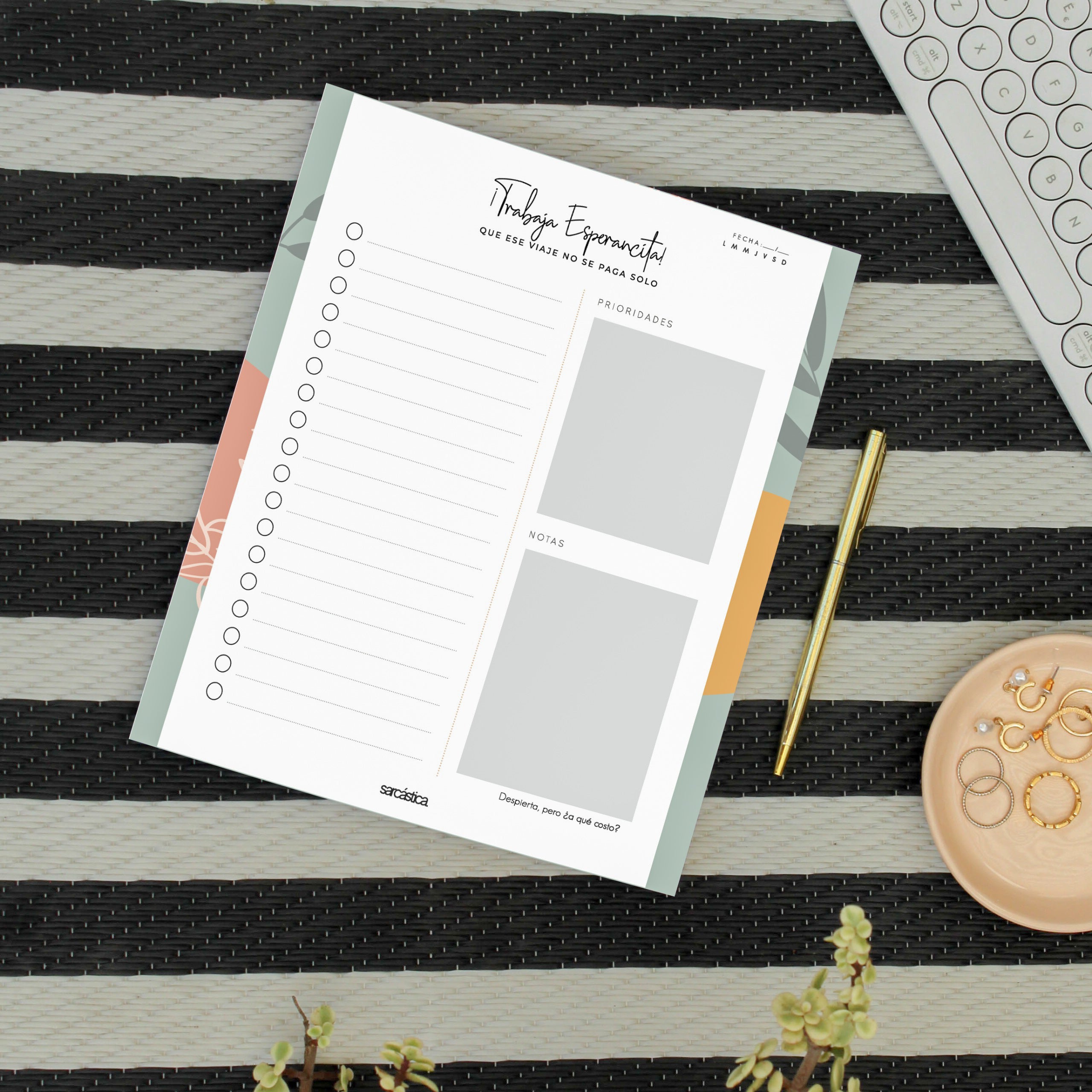 Planner Diario ¡Trabaja Esperancita!