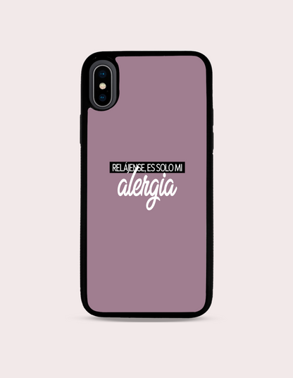 Case Relájense es mi alergia - Malva