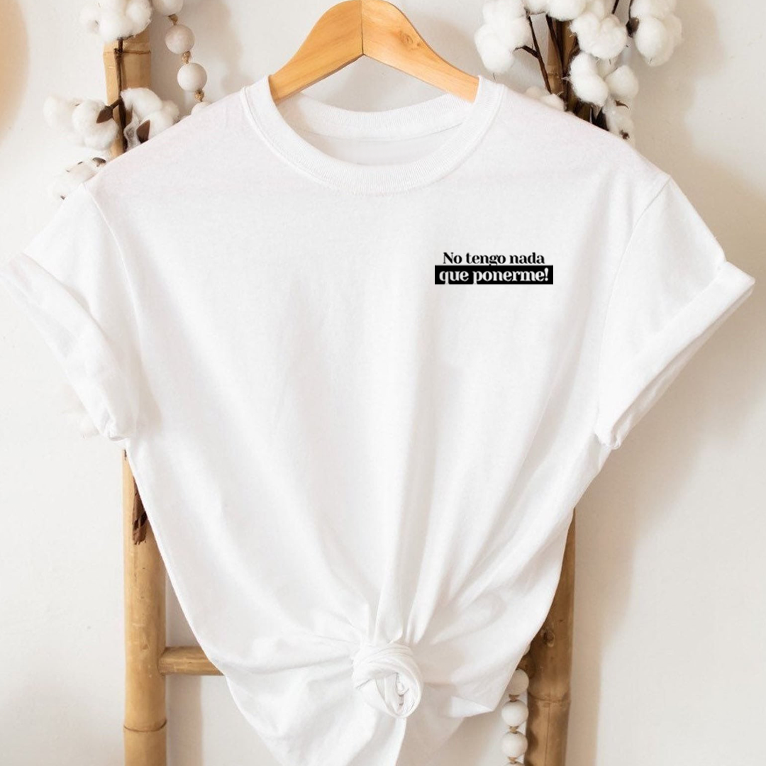 Polo Mujer No tengo nada que ponerme