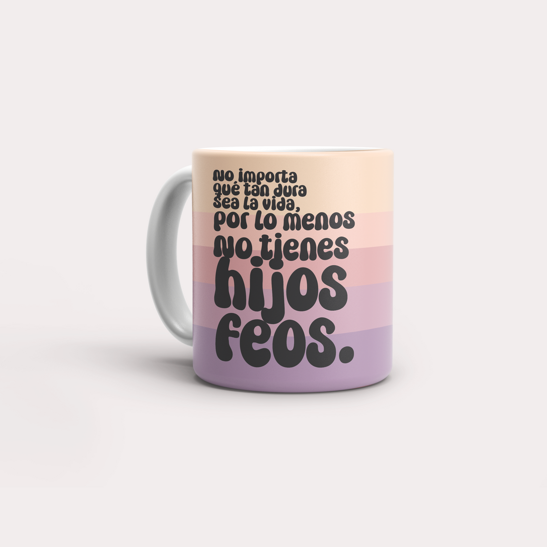 Taza Hijos Feos Degradé Color