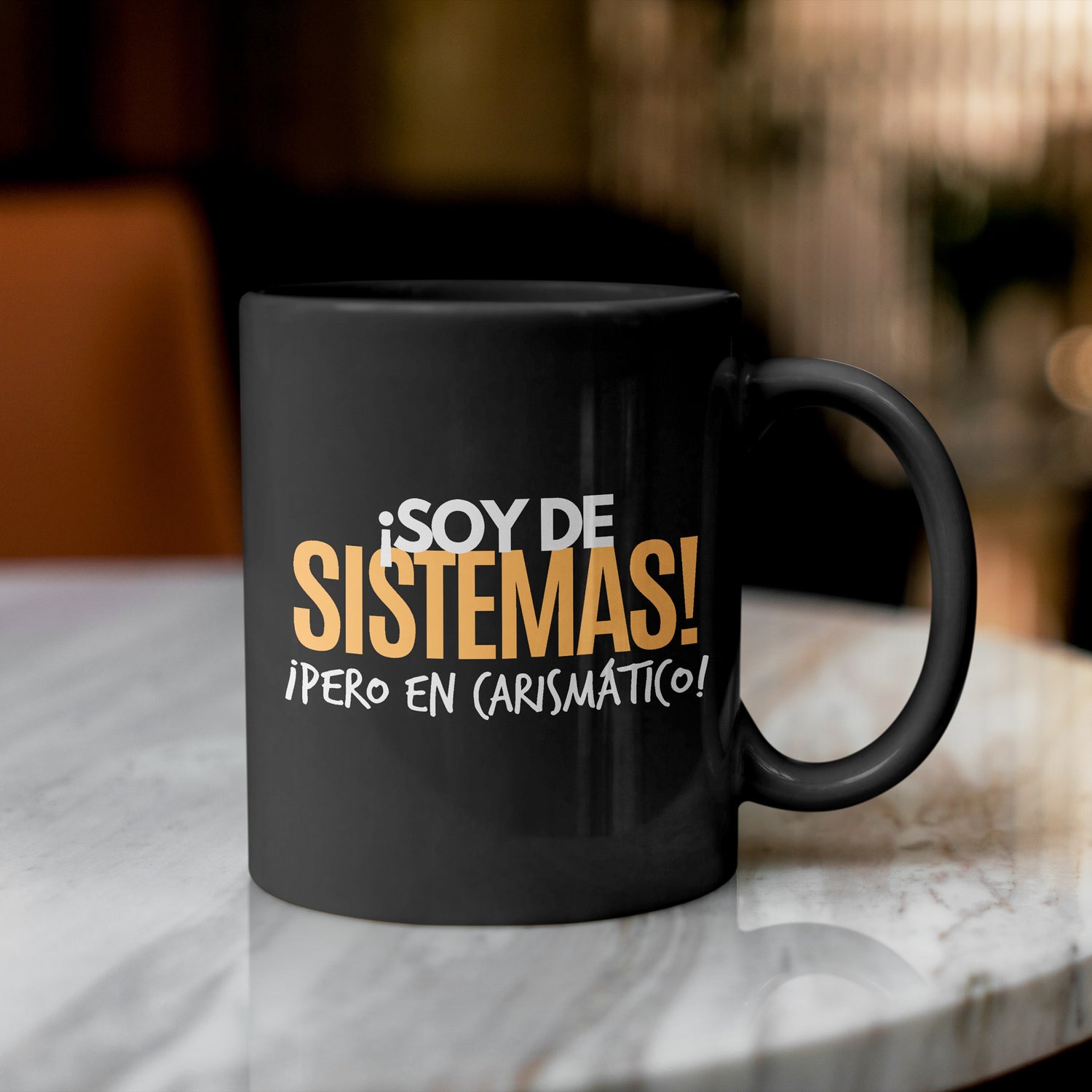 Taza Trabajo ¡Soy de sistemas! ¡pero en carismático!