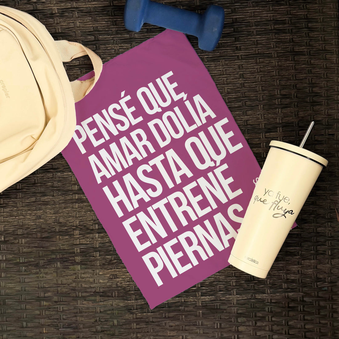 Toallita Deportiva Pensé que amar dolía