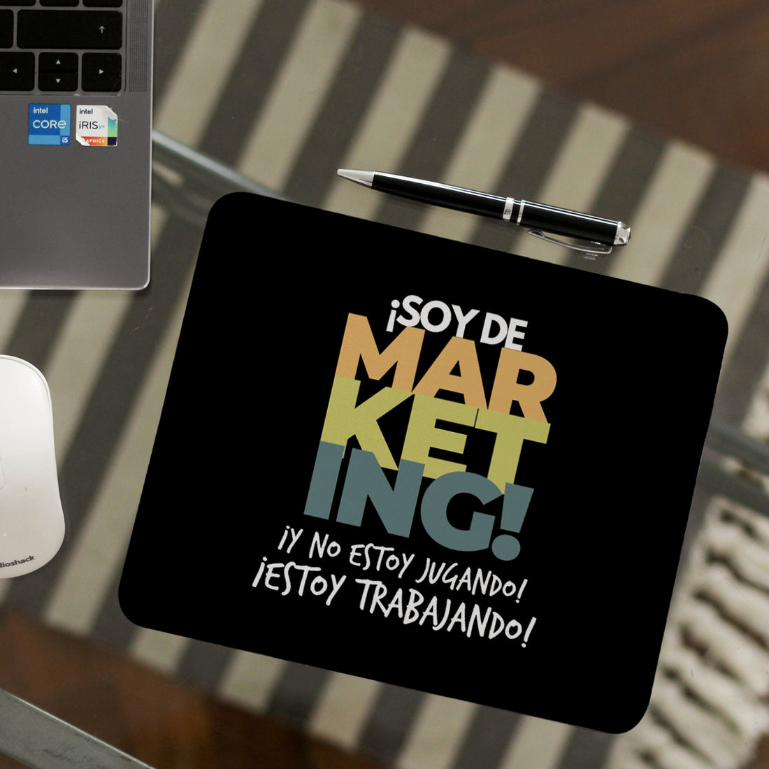 Mousepad Trabajo ¡Soy de marketing!
