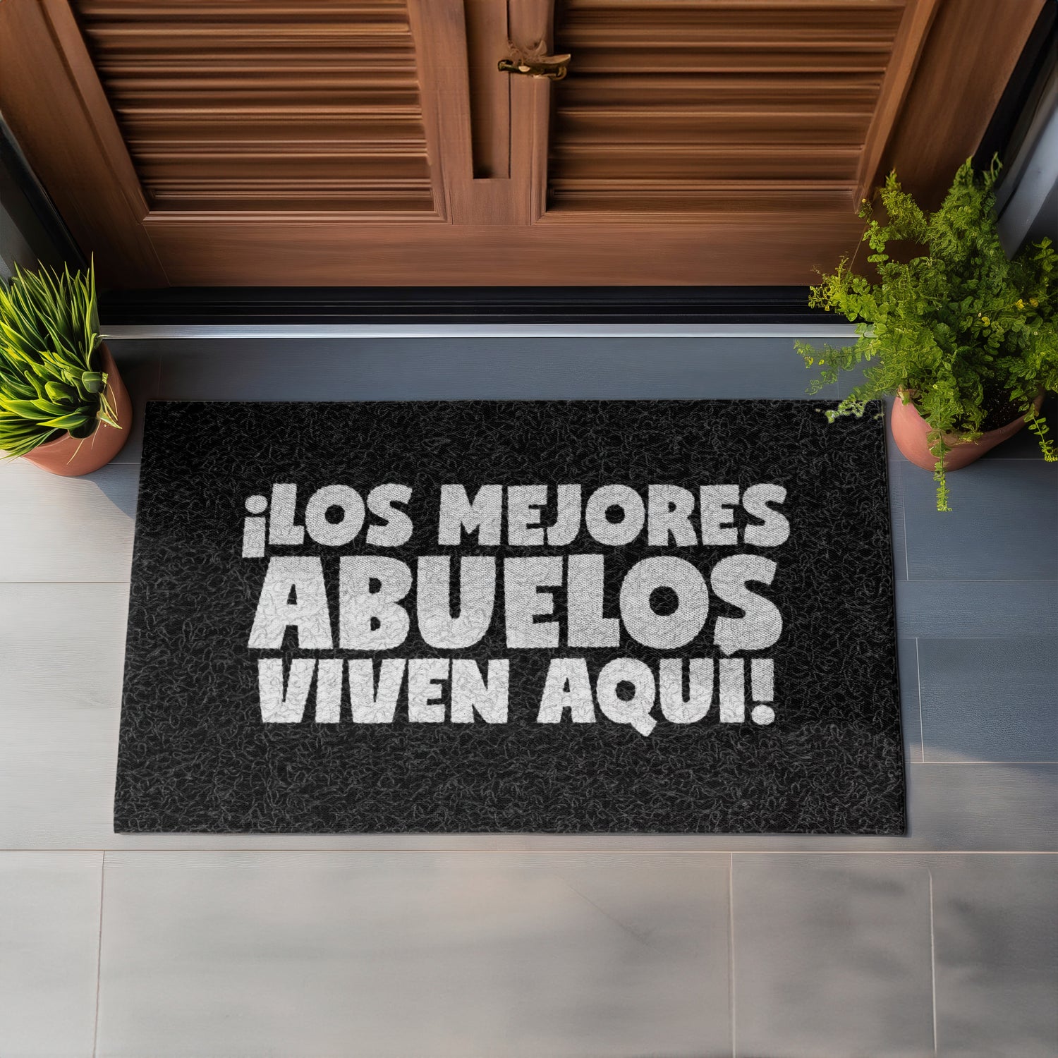 Felpudo ¡Los mejores abuelos viven aquí!