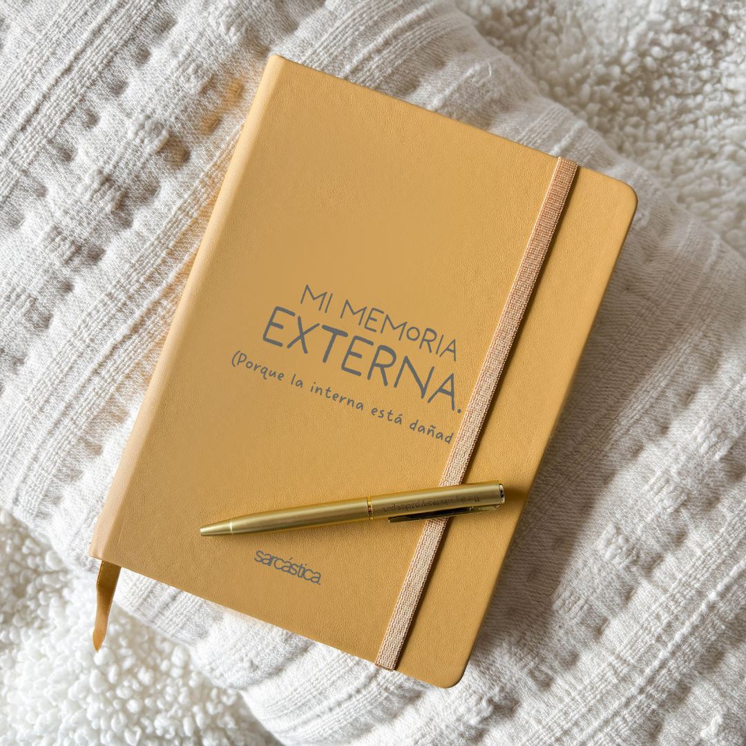 Libreta Pocket - Mi memoria externa (porque la interna está dañada)