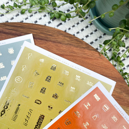 Pack Stickers 2025