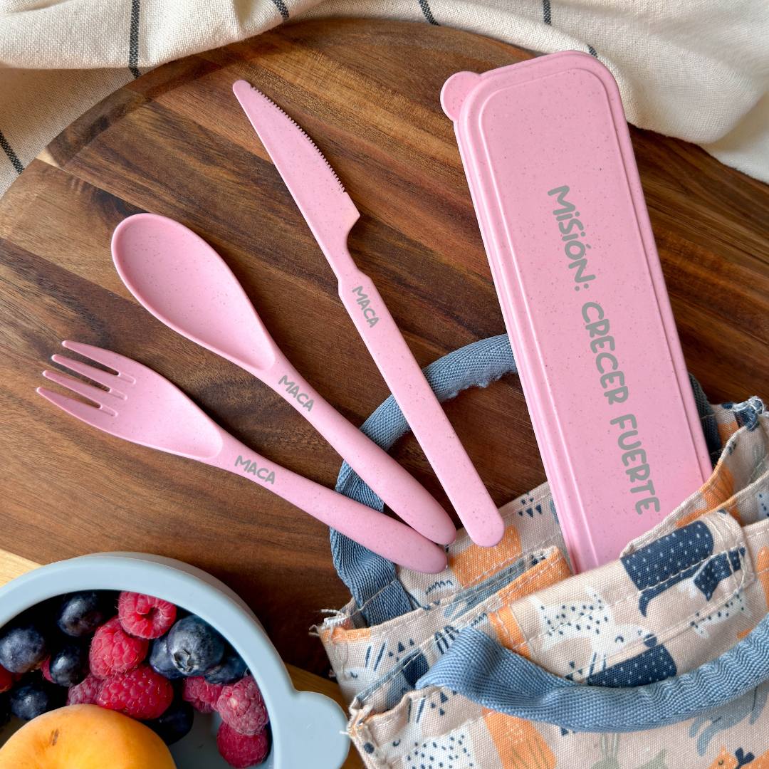 Cubiertos Bambú - Misión: Crecer fuerte