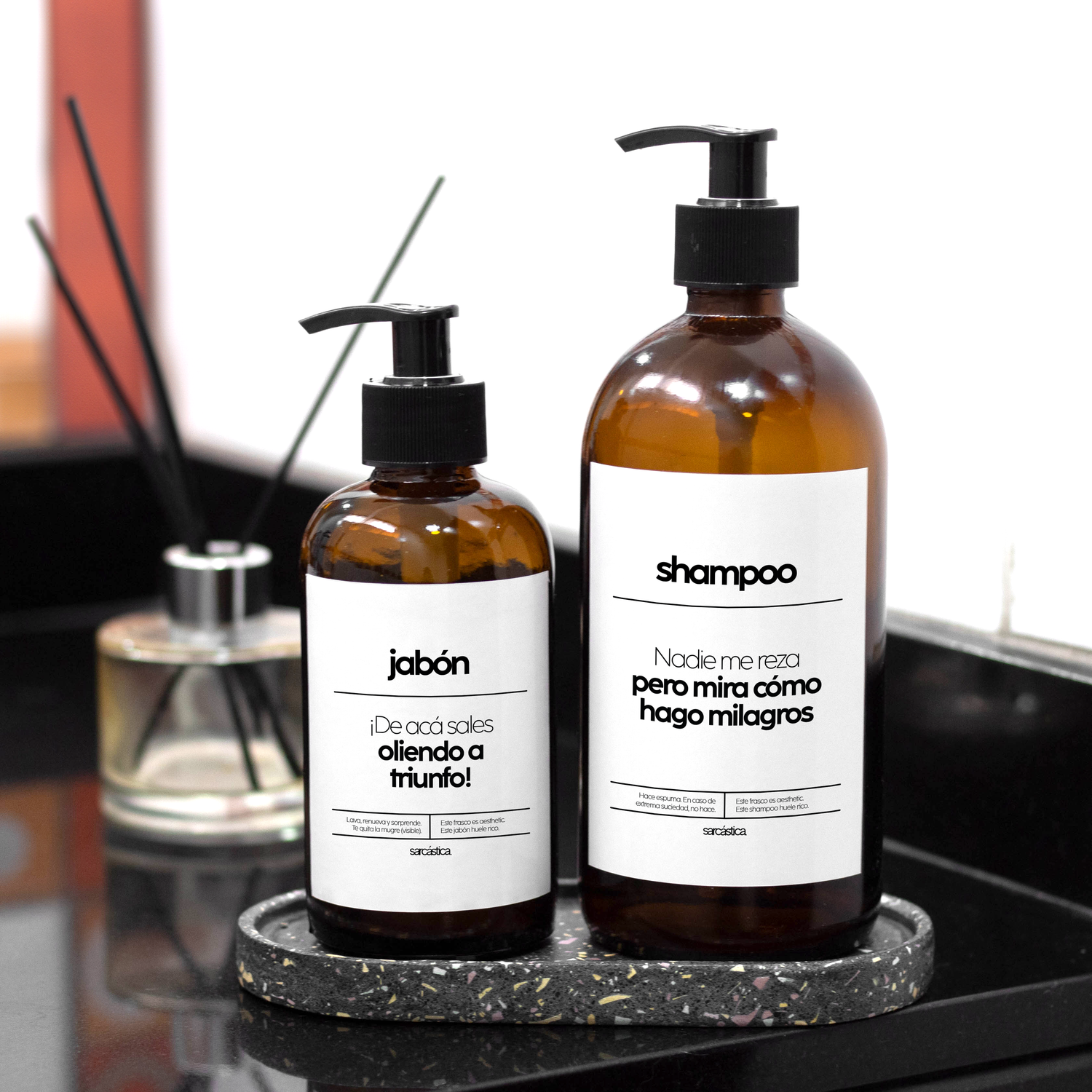Pack Dispensadores [Shampoo + Jabón]