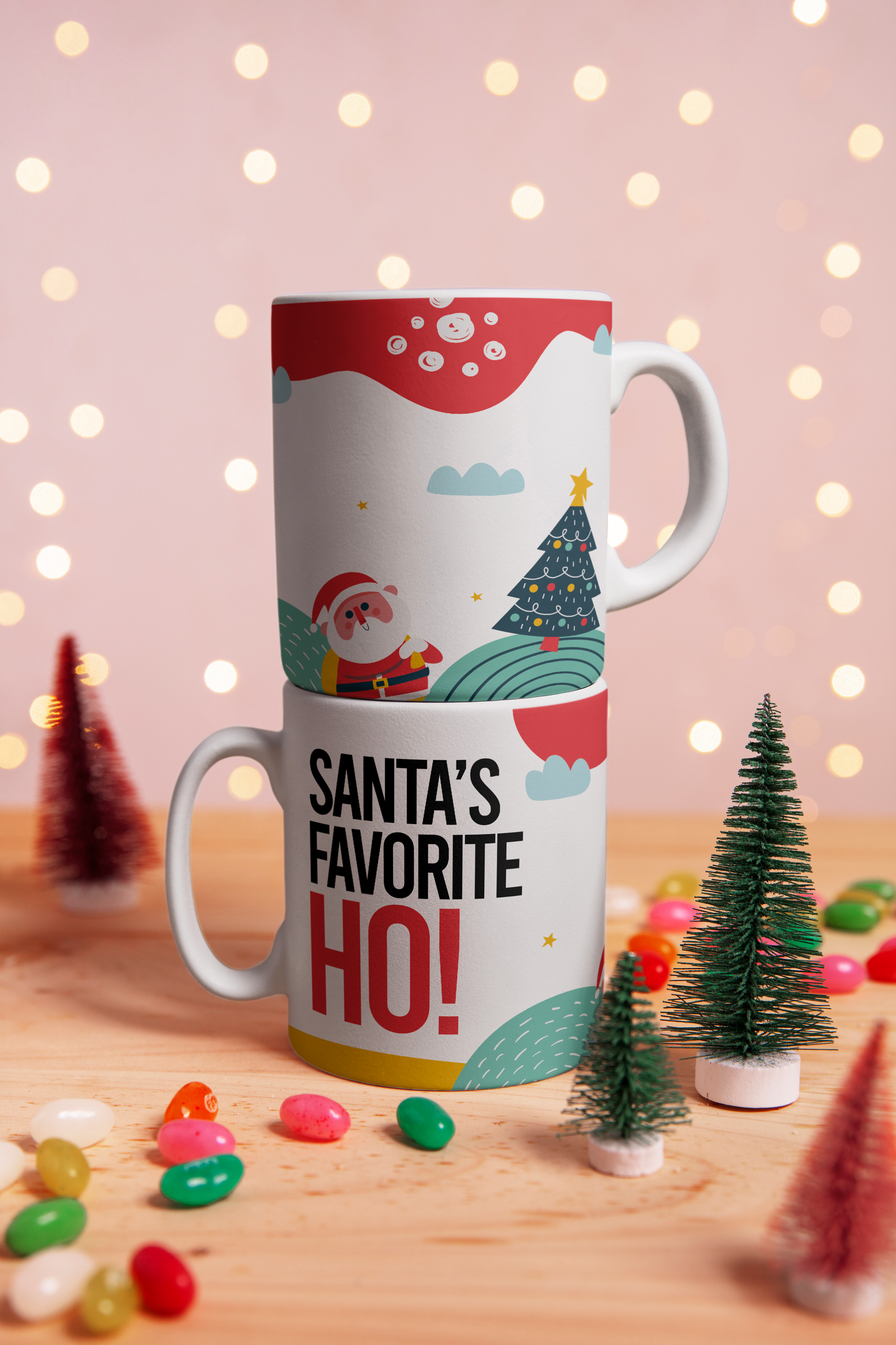 Taza Navideña - Santa&