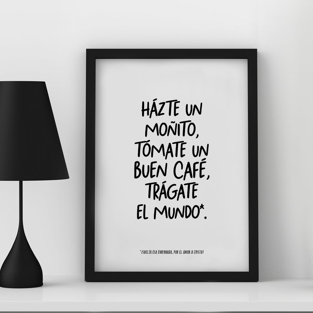 Cuadro Hazte un moñito