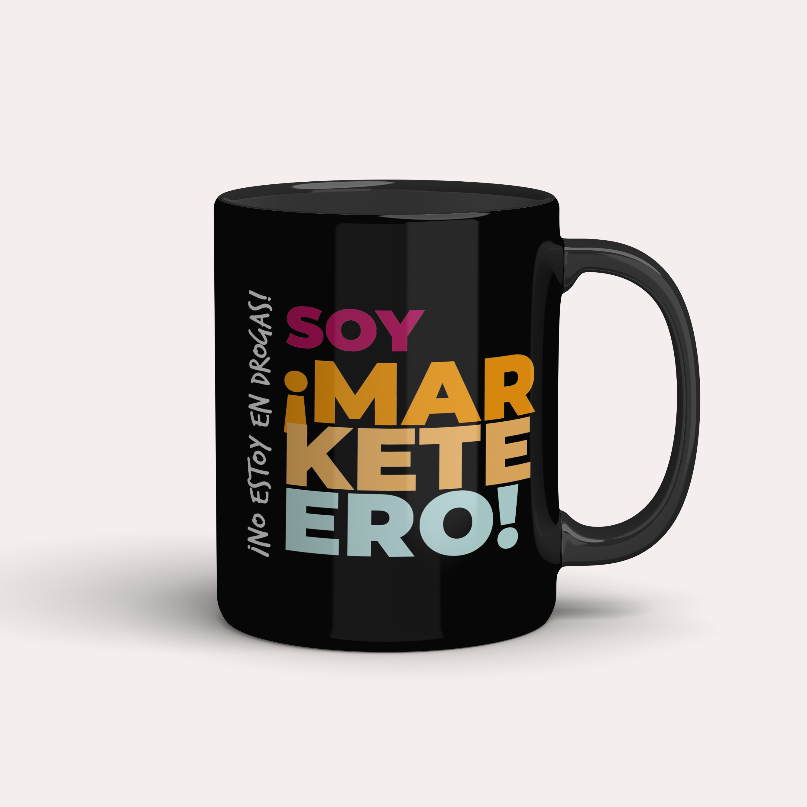 Taza Marketero/a ¡No estoy en drogas!