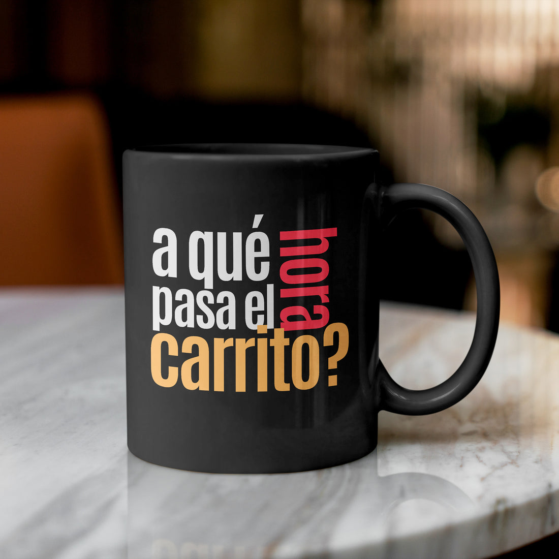 Taza Trabajo A qué hora pasa el carrito?