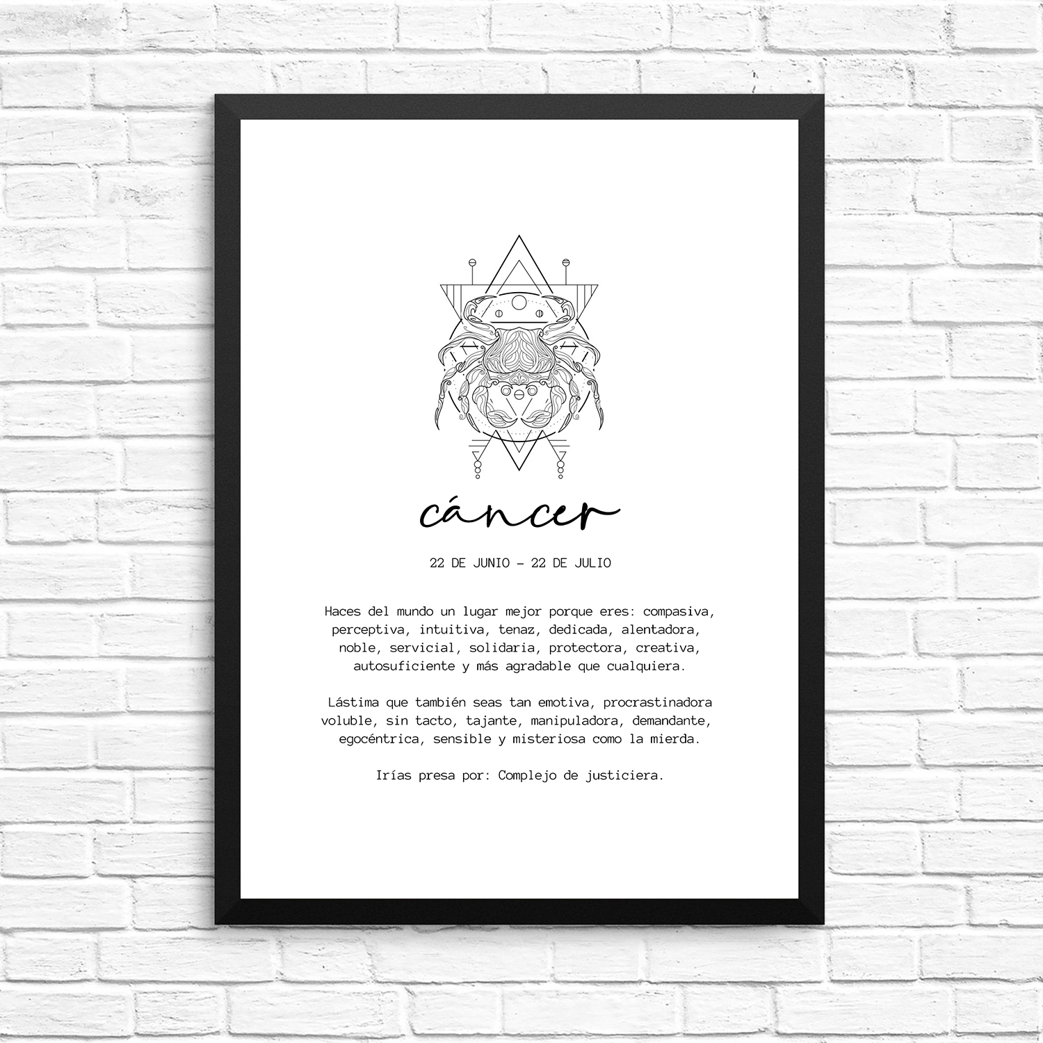 Cuadro Cáncer