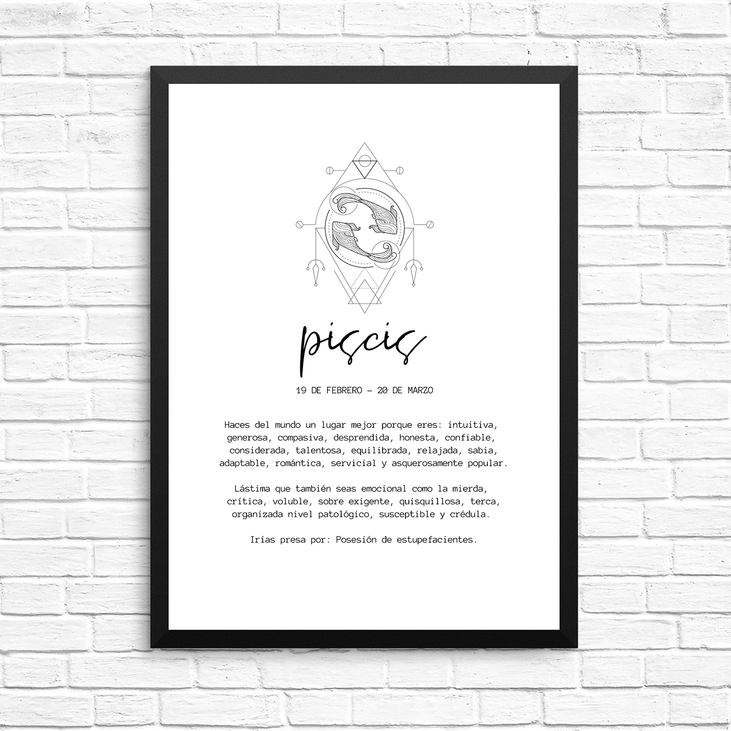 Cuadro Piscis