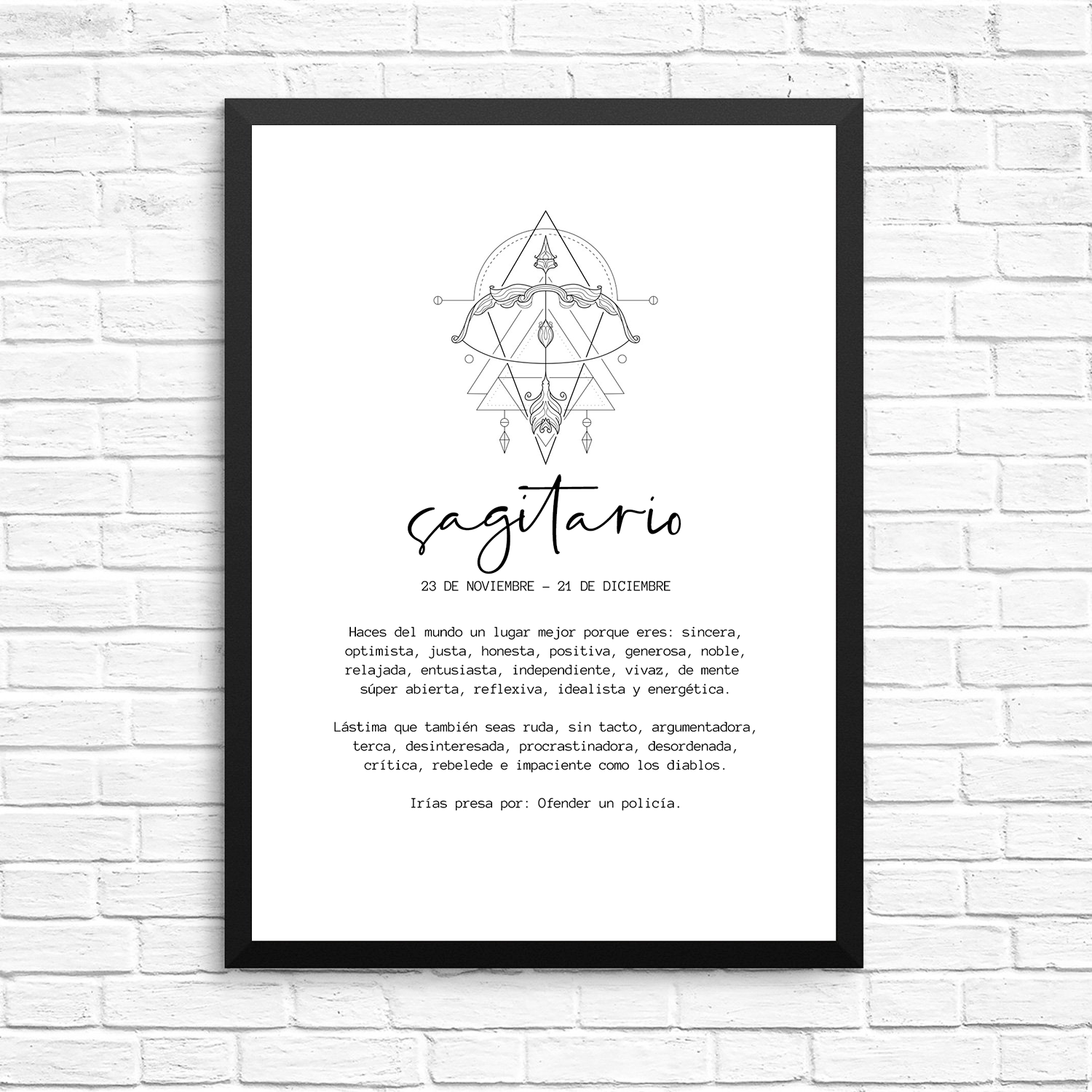 Cuadro Sagitario
